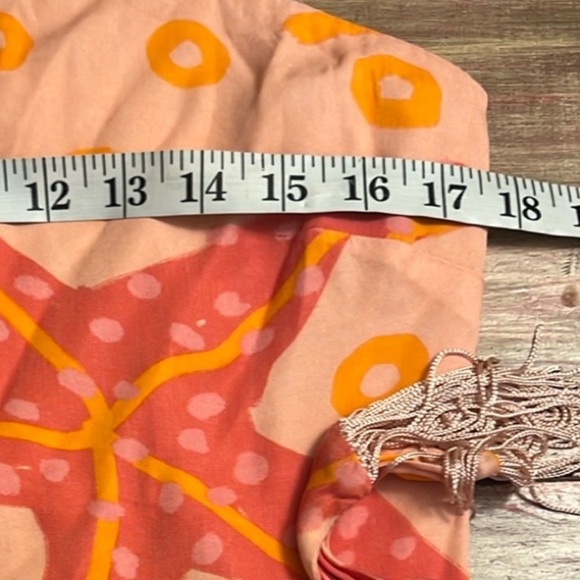 Farm Rio x Anthro,One-Shoulder,Belted,
Starfish Dress, STUNNING, GUC, Size Med - Picture 9 of 11